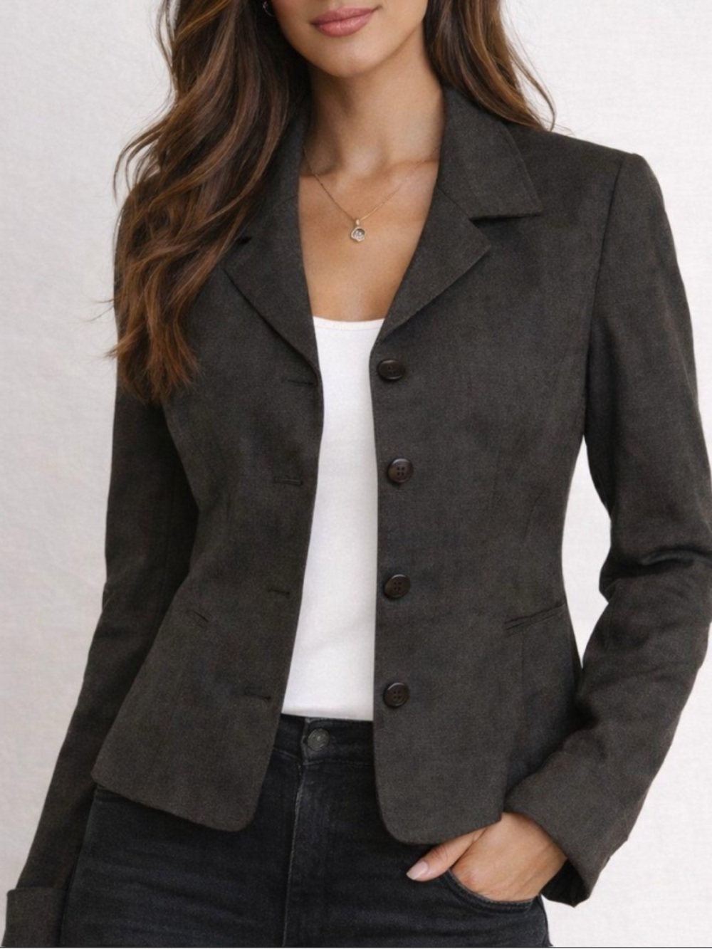 Ann Taylor Loft black blazer